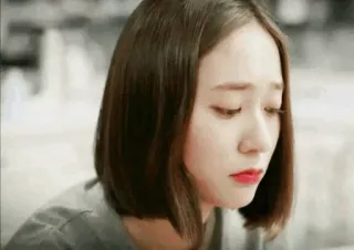 ⚓️ triste, chorando, chateada, mulher, emoção, lágrimas telegram sticker
