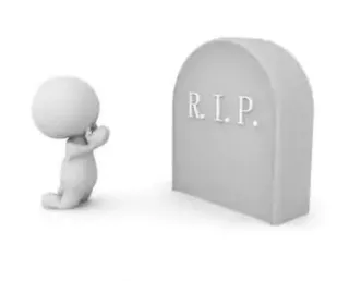⚰️ R.I.P. rip, tombstone, death, rest in peace, grave, mourning, funeral telegram sticker