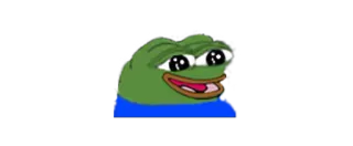 😆 Pepe the Frog Pepe, sapo, meme, cultura da internet telegram sticker