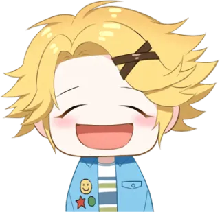 ☺️ Yoosung Kim Mystic Messenger Anime, Karakter, Fanart, Stiker, Chibi telegram sticker