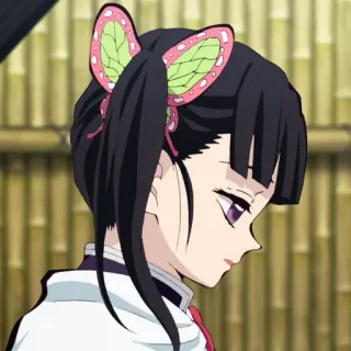 🌺 Kanao Tsuyuri Demon Slayer Anime, Demon Slayer, Kanao Tsuyuri, Personnage, Illustration, Manga telegram sticker
