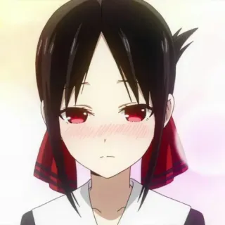 😳 Kaguya Shinomiya Kaguya-sama: Love Is War Аниме, Манга, Кагуя, Романтика, Комедия, Шиномия telegram sticker