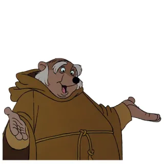 Robin Hood Disney telegram stickers
