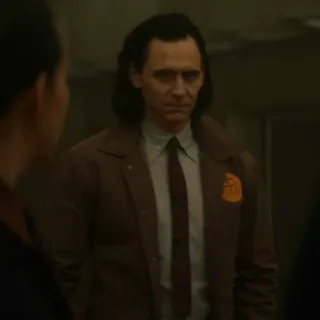 💚 Loki Loki, Tom Hiddleston, TVA, Autorità per le Variazioni Temporali, Marvel, Disney+ telegram sticker