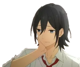 😞 Anime, Manga, Ragazzo, Uniforme scolastica telegram sticker