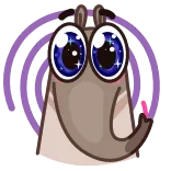 🤩 Kreskówka, Zwierzę, Słodkie, Naklejka, Kawaii, Mrówkojad telegram sticker