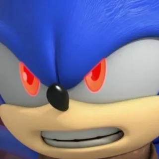 😡 Sonic the Hedgehog Соник, Ёж, Злой, Мультфильм, Видеоигра telegram sticker