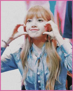 💧 Lisa kpop, lisa, blackpink, sängerin, idol, asiatisch, frau telegram sticker