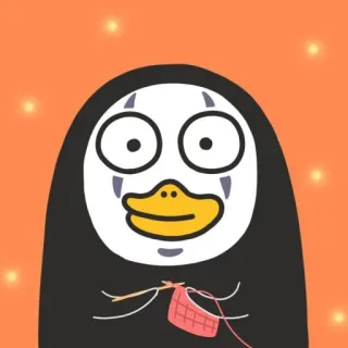 Duck Duck by @susuimut telegram stickers