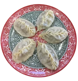 🍽 еда, пельмени, тарелка, кухня, еда telegram sticker