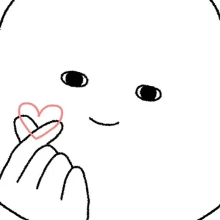 😗 cuore, cuore con le dita, amore, gesto, carino telegram sticker