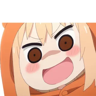 😝 Umaru Doma Himouto! Umaru-chan anime, umaru, cartoon, cute, funny, himouto umaru-chan telegram sticker