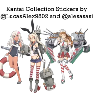 🎌 Аниме, Военные, Девушки, Морячка, Каваий, Корабль telegram sticker