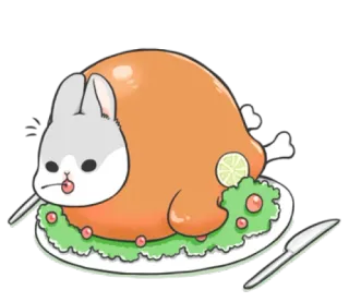 ㄇㄚˊ幾兔（冬季篇） telegram stickers