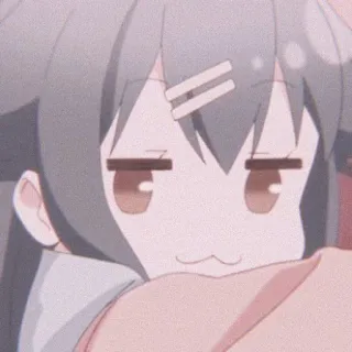 🧚‍♀ Anime, Niedlich, Cartoon, Mädchen, Verschlafen, Kawaii whatsapp sticker