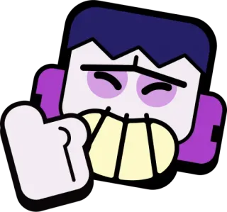 👍 Emz Brawl Stars Emz, Brawl Stars, video game, character, mobile game, shooter game telegram sticker