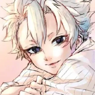🤍 Sanemi Shinazugawa Demon Slayer 动漫, 鬼灭之刃, 不死川实弥, 漫画, 角色 telegram sticker