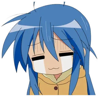 😭 Anime, Mädchen, traurig, weinend, Cartoon, süß whatsapp sticker