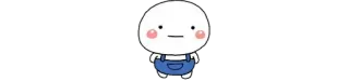 😇 cartoon, cute, character, illustration, sticker whatsapp sticker