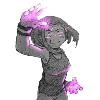@wallpaper_kid glow stick telegram stickers