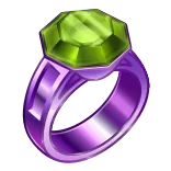 🎁 bague, bijou, pierre précieuse, vert, violet, accessoire, joyau whatsapp sticker