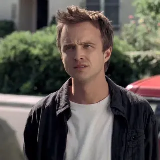🧪 Jesse Pinkman Breaking Bad man, portrait, television, tv show, series, jesse pinkman, aaron paul telegram sticker