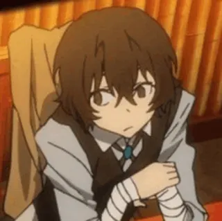 📺 Osamu Dazai Bungou Stray Dogs Anime, Personnage, Bungou Stray Dogs, Osamu Dazai, Dazai, Manga telegram sticker