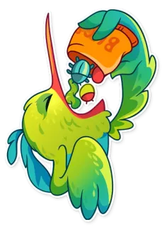 Kolibri whatsapp stickers