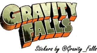 Gravity Falls by @Gravity_Falls telegram stickers