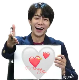 🤗 Sarang Hae Корейский, Любовь, Сердце, Привет, K-Pop, Корейская дорама whatsapp sticker