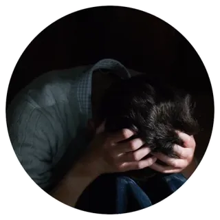 😫 Tristezza, Depressione, Ansia, Salute mentale, Disperazione telegram sticker