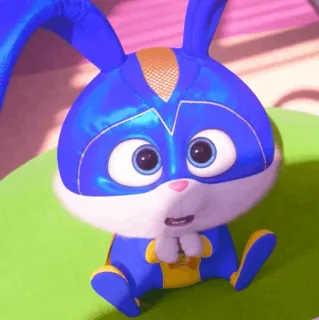 🍥 Snowball The Secret Life of Pets bunny, rabbit, animal, cute, cartoon telegram sticker