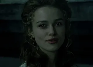 😝 Elizabeth Swann Pirates of the Caribbean elizabeth swann, keira knightley, pirates des caraïbes, personnage de film whatsapp sticker