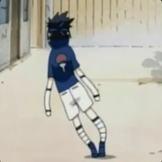 😕 Sasuke Uchiha Naruto Anime, Manga, Ninja, Sasuke, Uchiha, Chibi whatsapp sticker
