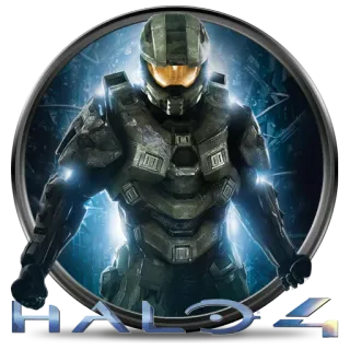 ❤ Master Chief Halo 4 videogioco, fantascienza, soldato, halo, armatura whatsapp sticker