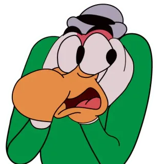 🙄 cartoon, shocked, funny, character, animation telegram sticker