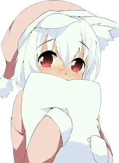 😳 anime, cute, girl, cartoon, kawaii telegram sticker