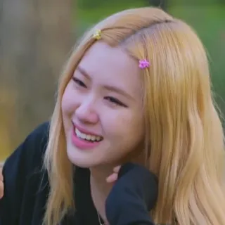 🥺 Rose kpop, певец, rose, blackpink telegram sticker