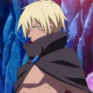 😔 Hinata Sakaguchi That Time I Got Reincarnated as a Slime Anime, Personnage, Blond, Fantasy, Hinata Sakaguchi, Moi, quand je me réincarne en Slime telegram sticker
