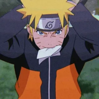 💛 Naruto Uzumaki Naruto Аниме, Манга, Ниндзя, Наруто, Узумаки, Хокаге telegram sticker