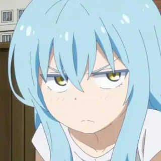 🦕 Rimuru Tempest That Time I Got Reincarnated as a Slime Anime, Manga, Rimuru Tempest, Meine Wiedergeburt als Schleim, Isekai, Fantasy whatsapp sticker