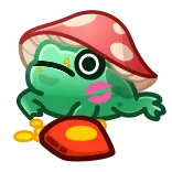 Kissed Frogs @stickers_kissed_frog telegram stickers