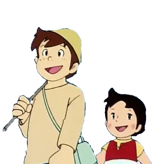 🚶‍♀️ cartoni animati, bambini, anime, animazione telegram sticker