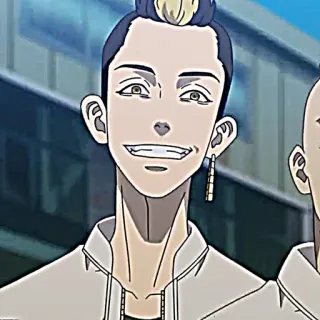 🧟 Anime, Personagem, Sorriso, Mangá, Retrato telegram sticker