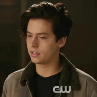 🍁 Jughead Jones Riverdale người, diễn viên, chương trình TV, riverdale, jughead jones, cole sprouse telegram sticker