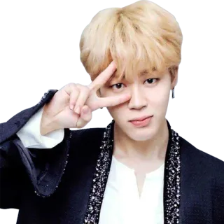 ✌️ Jimin KPOP, 歌手, セレブ, アジア, ジミン, BTS telegram sticker