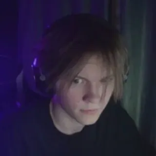 😡 Porträt, Person, Teenager, Gamer, Kopfschuss, junger Erwachsener telegram sticker