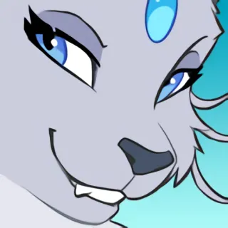 😏 Glaceon Pokémon telegram sticker
