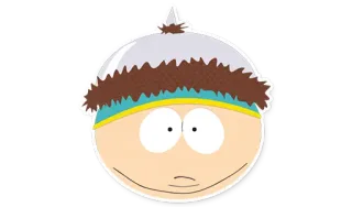 🇲🇳 Eric Cartman South Park cartoon, Eric Cartman, South Park, grappig, personage, komedie telegram sticker