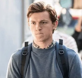 Tom Holland 2😎 by: @tomhollandd telegram stickers
